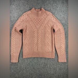 Abercrombie & Fitch Women's Turtleneck Sweater - Dusty Pink